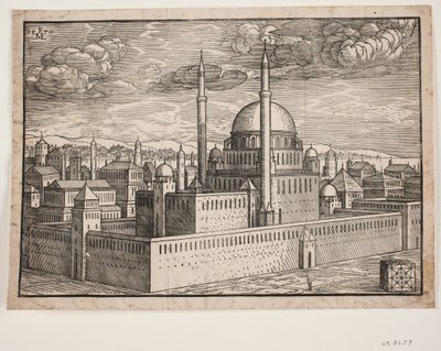 Wahrscheinlich die Selim-I.-Moschee von Melchior Lorck