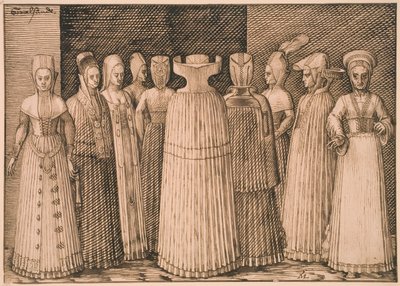 Zehn Frauen von Stralsund von Melchior Lorck