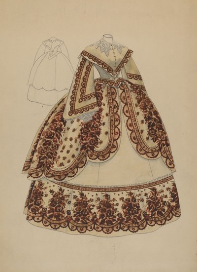 Kleid, ca. 1936 von Melita Hofmann