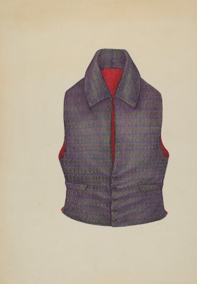 Weste, ca. 1937 von Melita Hofmann