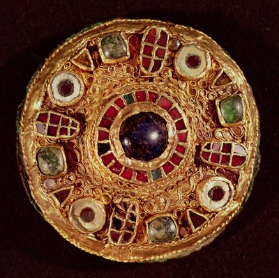 Runde Brosche von Merovingian
