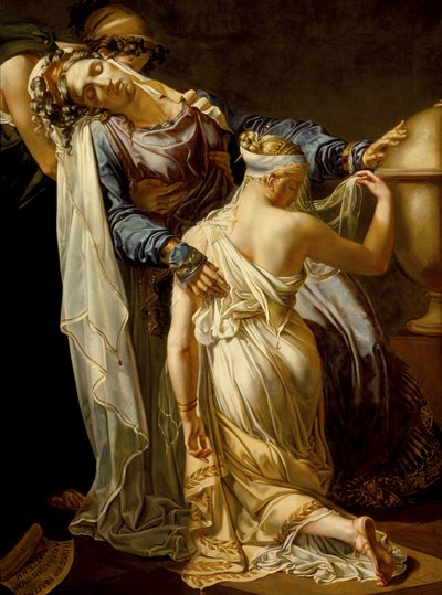 Hekuba und Polyxena, nach 1814 von Merry Joseph Blondel