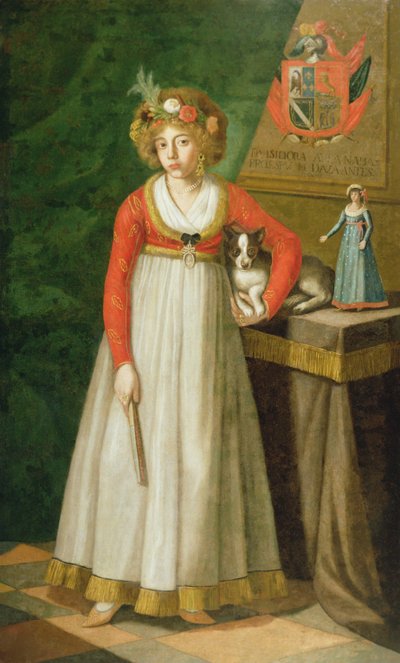Porträt von Isidore, 1810 von Mexican School