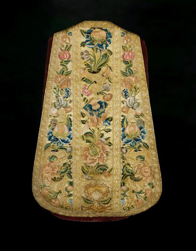 Priesterkasel, ca. 1730 von Mexican School