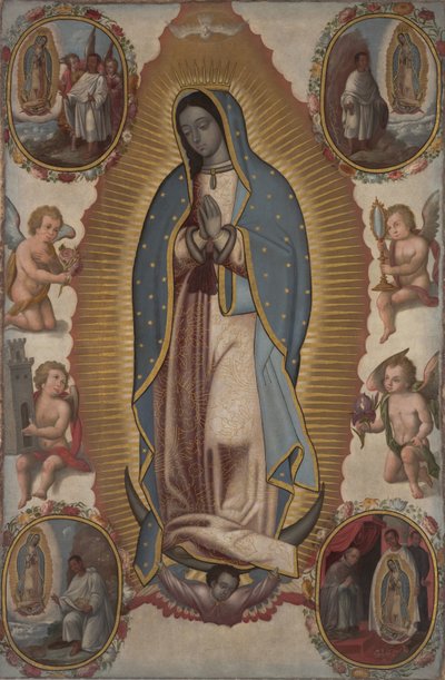 Jungfrau von Guadalupe, ca. 1700 von Mexican School