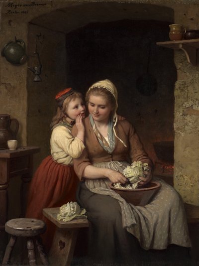 Das Geheimnis, 1885 von Meyer von Bremen