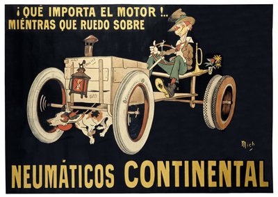 Continental-Reifen, ca. 1900 von Mich (1881 1923)
