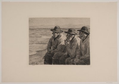 Drei Fischer von Michael Ancher