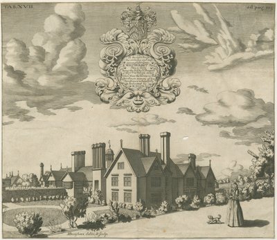 Blithfield Hall: Gravur von Michael Burghers