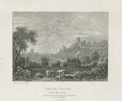 Dudley Castle: Kupferstich, undatiert [1653-1686] von Michael Burghers
