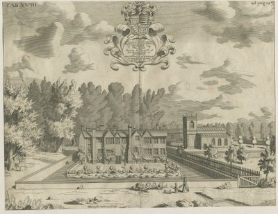 Okeover Hall von Michael Burghers