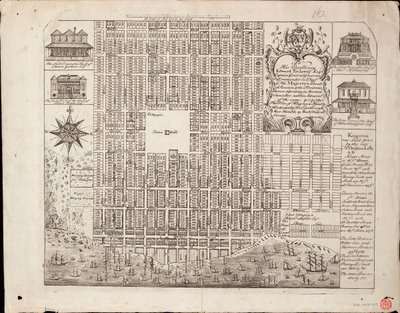 Plan von Kingston von Michael Hay