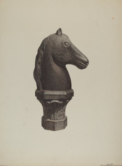 Anbindepfosten, 1935-1942 von Michael Riccitelli