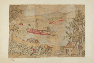 Bedruckte Baumwolle von Michael Trekur
