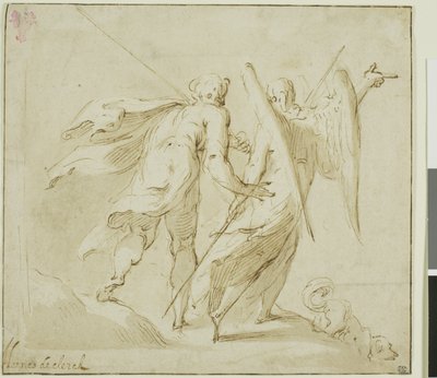 Tobias und der Engel von Michel Joseph Speeckaert