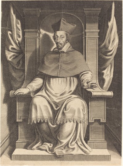 Armand Jean du Plessis, Kardinal Richelieu von Michel Lasne