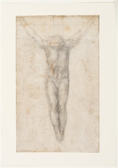 Christus am Kreuz von Michelangelo Buonarroti
