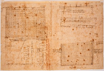 Zählungen der Maurerarbeiten von Michelangelo Buonarroti