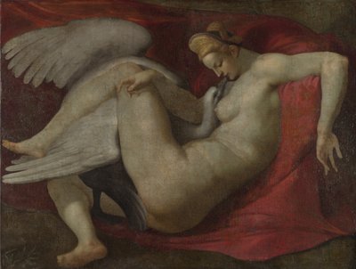 Leda und der Schwan, nach 1530 von Michelangelo Buonarroti