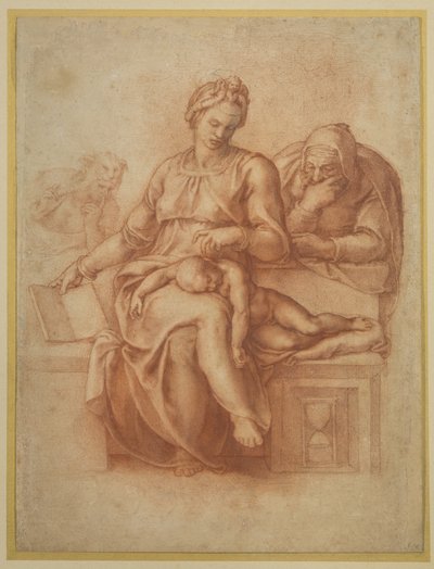 Madonna des Schweigens von Michelangelo Buonarroti