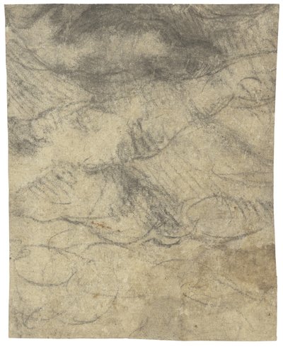 Männlicher Akt von Michelangelo Buonarroti