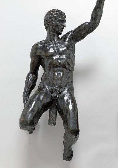 Nackte Bacchantinnen reiten auf Panthern von Michelangelo Buonarroti