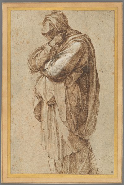 Studie einer trauernden Frau von Michelangelo Buonarroti