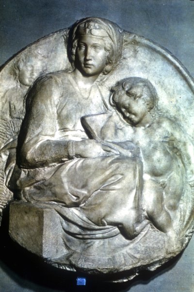 Jungfrau und Kind, 1504-1505 von Michelangelo Buonarroti