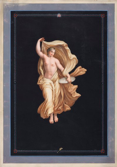 Weibliche allegorische Figur von Michelangelo Maestri