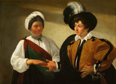 Die Wahrsagerin von Michelangelo Merisi Caravaggio