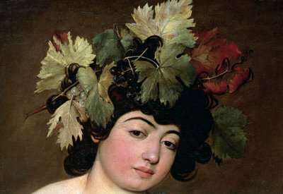 Bacchus, ca. 1589 von Michelangelo Merisi da Caravaggio