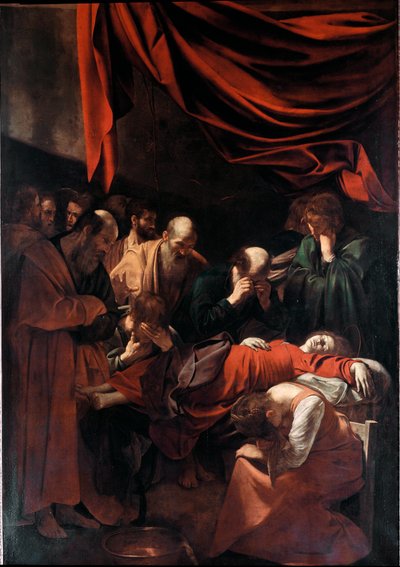 Der Tod der Jungfrau von Michelangelo Merisi da Caravaggio