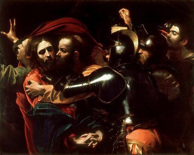 Die Gefangennahme Christi von Michelangelo Merisi da Caravaggio