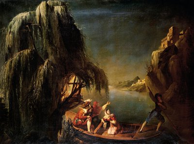 Die Abreise der Verlobten von Michele Fanoli