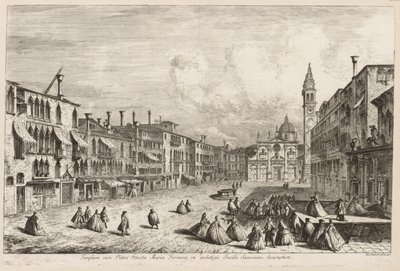 Ansichten von Venedig: S. Maria Formosa von Michele Marieschi
