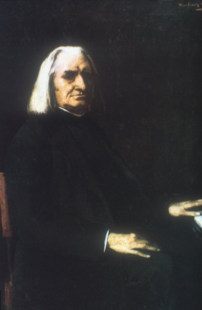 Franz Liszt, 1886 von Mihály Munkácsy