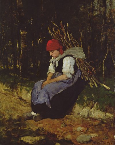 Der Zweigsammler von Mihály Munkácsy