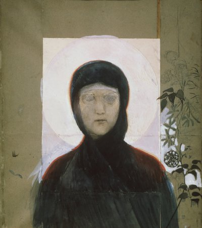 Die Jungfrau, 1884-1885 von Mikhail Aleksandrovich Vrubel