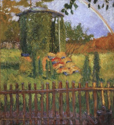 Ein Gartenlauben, 1907 von Mikhail Nikolayevich Yakovlev
