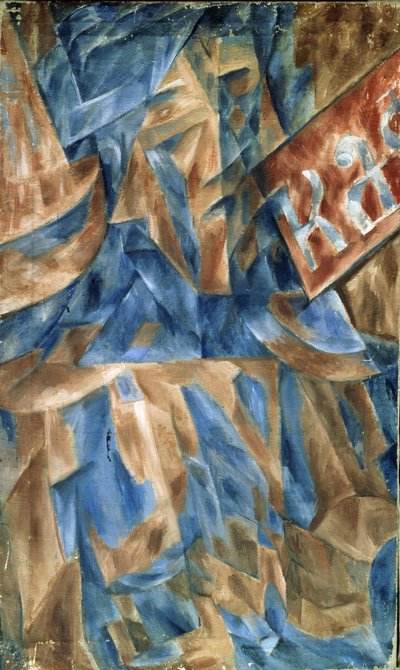 Dame in einem Café, 1910er Jahre von Mikhail Vasilyevich Le Dantyu