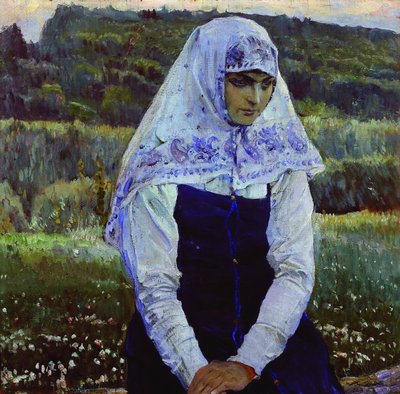 Die Braut Christi von Mikhail Vasilievich Nesterov