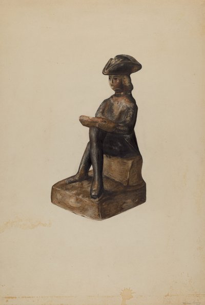 Figur, um 1938 von Mina Lowry