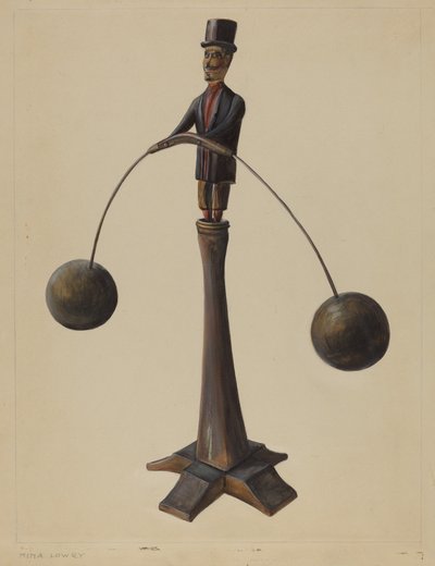Pa. Deutscher Balanciermann von Mina Lowry