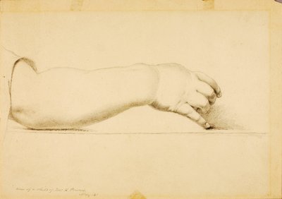 Arm des Kindes von Hiram Powers von Miner Kilbourne Kellogg