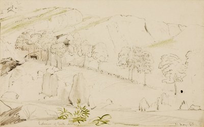 Außenansicht der Grotte, Aldberg von Miner Kilbourne Kellogg