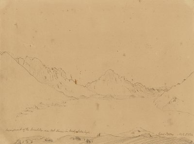 Berg Sinai von Miner Kilbourne Kellogg