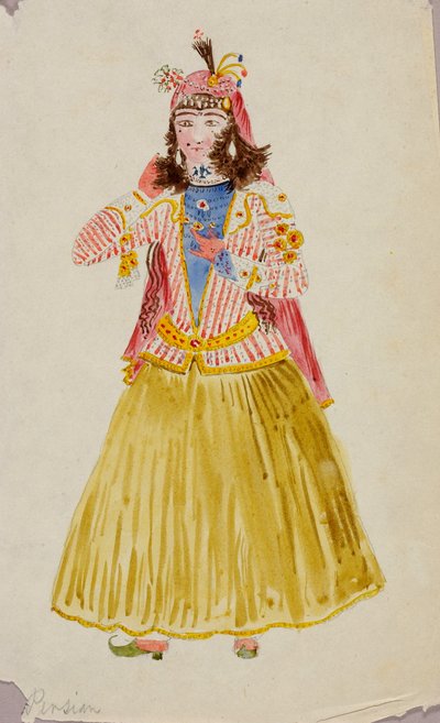Persisches Mädchen von Miner Kilbourne Kellogg