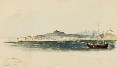 Hafen von Larnaca von Miner Kilbourne Kellogg