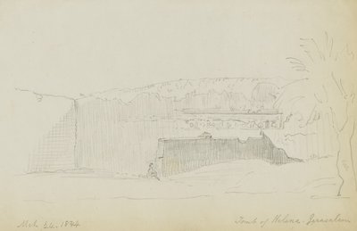 Grab von Helena, Jerusalem von Miner Kilbourne Kellogg