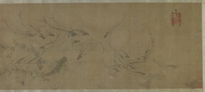 Fische und Wasserpflanzen von Ming Dynasty Chinese School